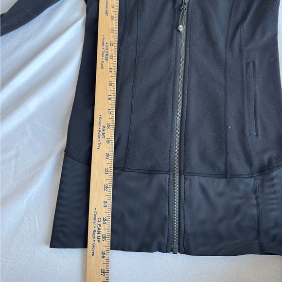 Lululemon Define Jacket Black Women Size 6 Full Zip Soft Comfy Gorpcore Hoodie - Picture 9 of 10